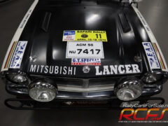 Mitsubishi Lancer 1600 GSR Safari Fia HTP hood