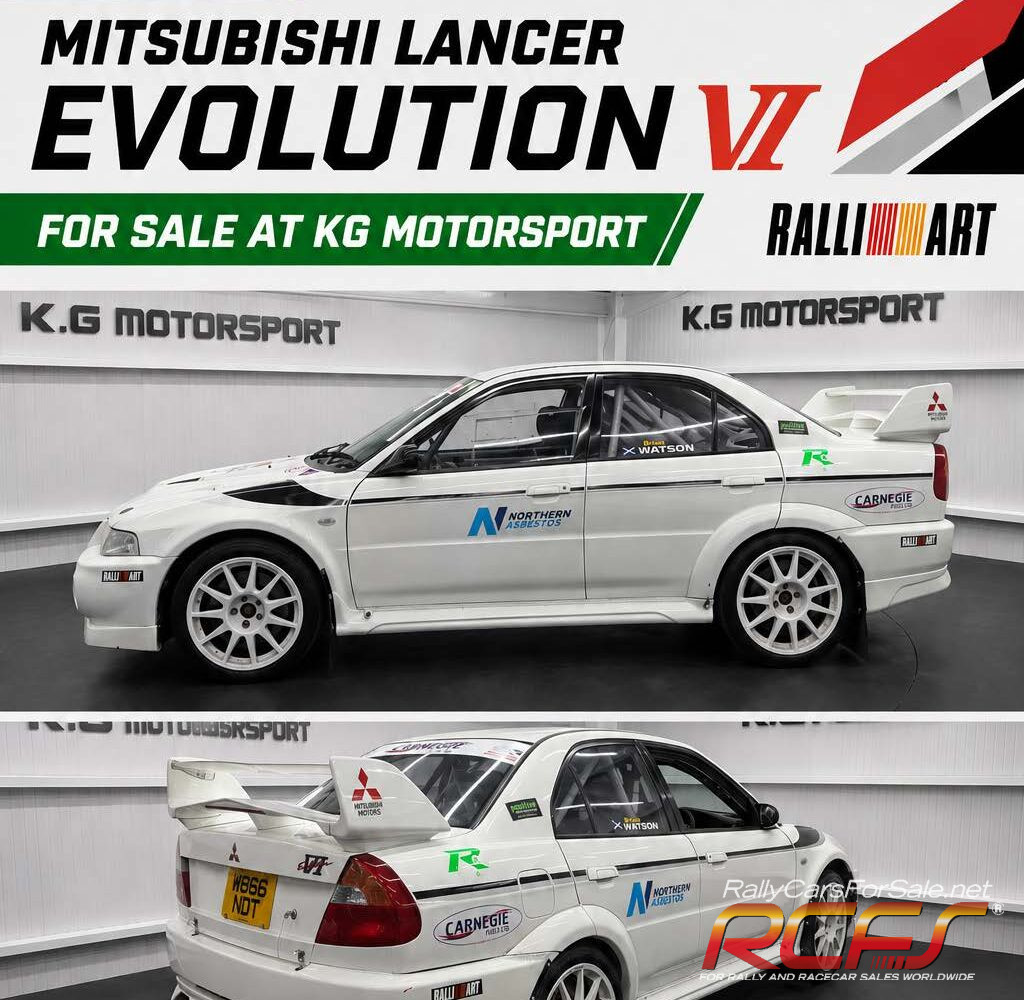 Mitsubishi Lancer Evolution VI Rally Car Grp.A Paddle Shift