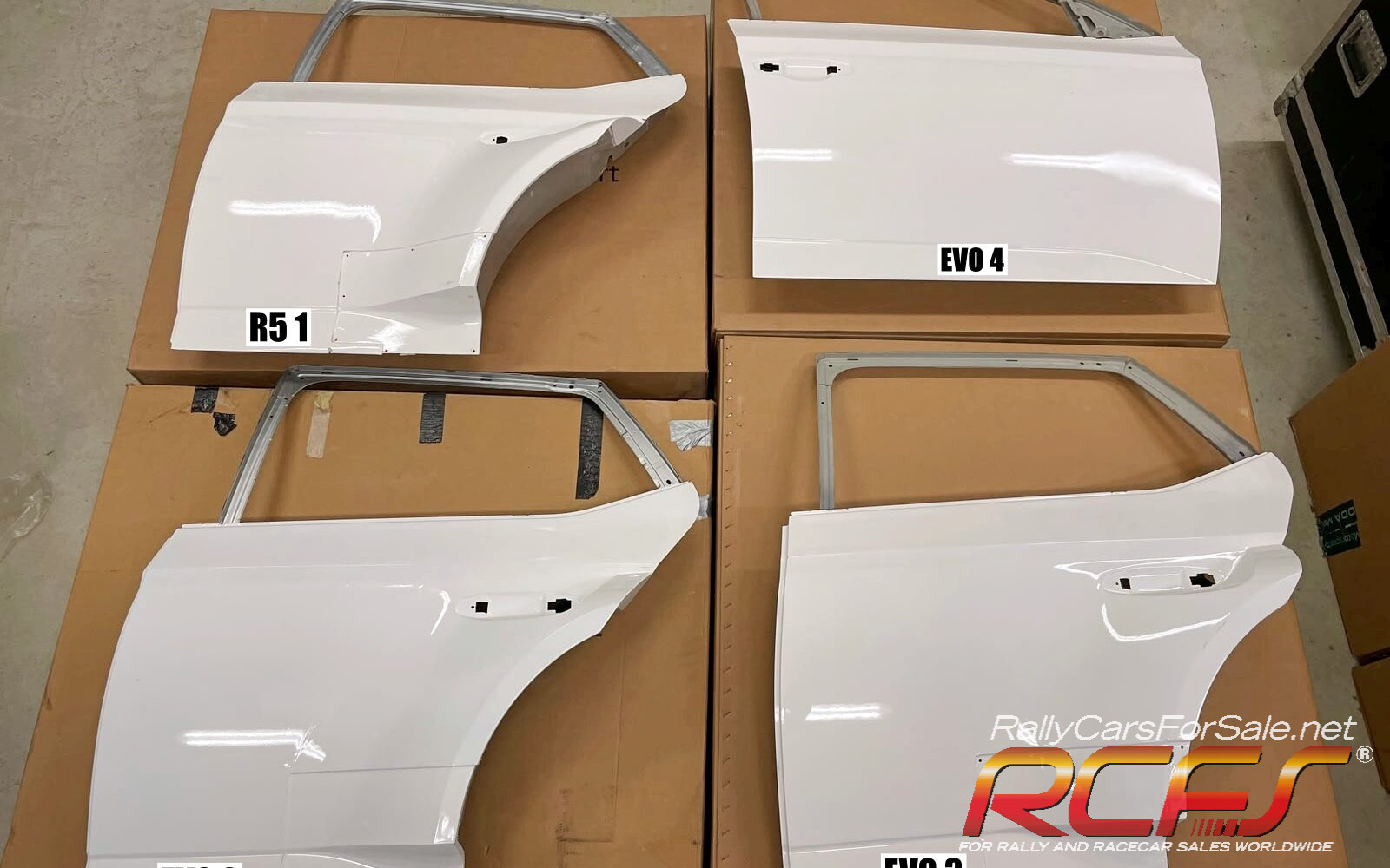 Škoda Fabia RS/EVO/R5 doors