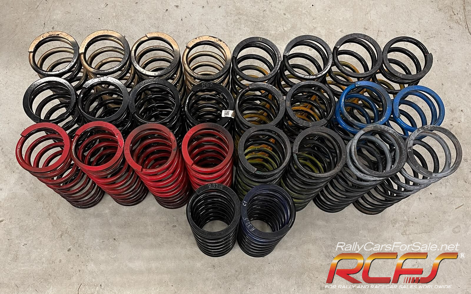 Fabia R5/R5 EVO springs for Tarmac and Gravel